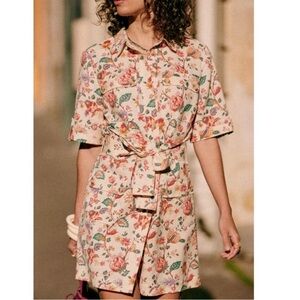 Sezane Jackie Floral Dress